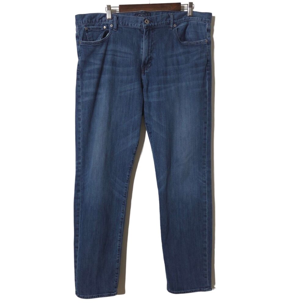 Lucky Brand Jeans Mens 40x32 Blue 221 Original Straight Denim Stretch Classic